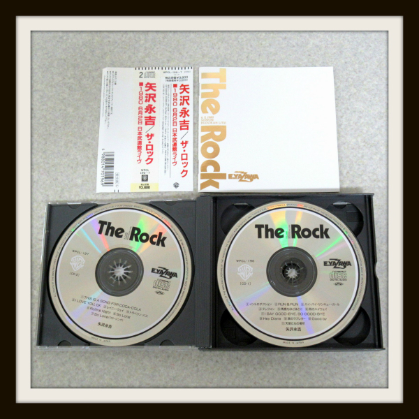 送料＆加工料込 矢沢永吉 CD The Rock 6.2 1980 日本武道館 ...