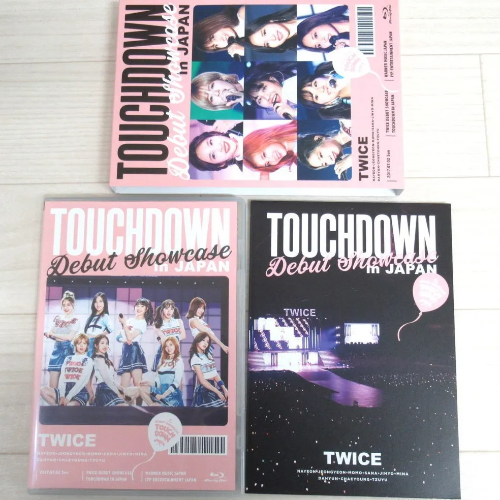 TWICE DEBUT SHOWCASE“Touchdown in JAPAN ONCE JAPAN限定 Blu-ray
