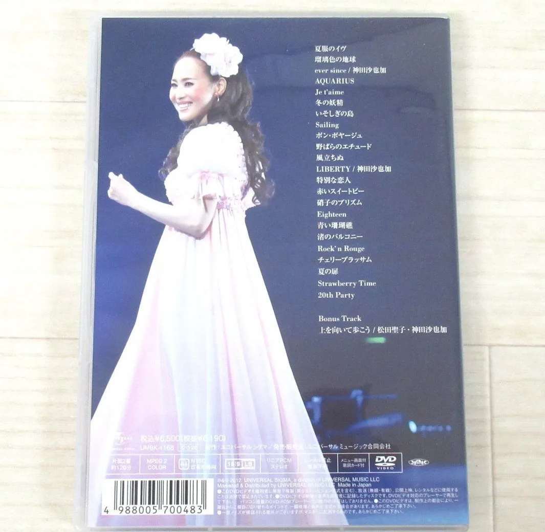 収録曲一覧　Seiko Matsuda COUNT DOWN LIVE PARTY 2011-2012 DVD