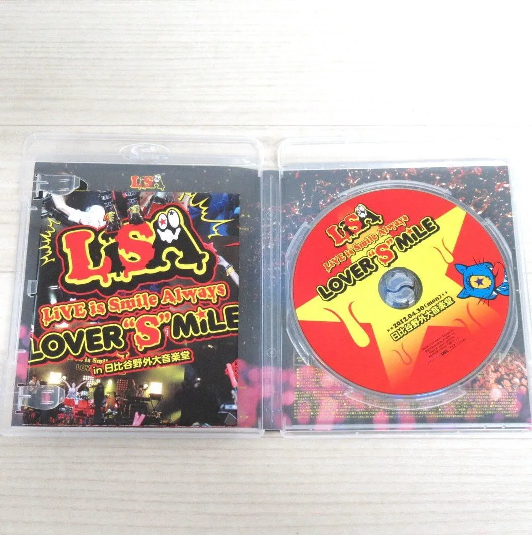 LiSA  LiVE is Smile Always~LOVER“SMiLE~in日比谷野外大音楽堂 Blu-ray 初回盤　ディスク