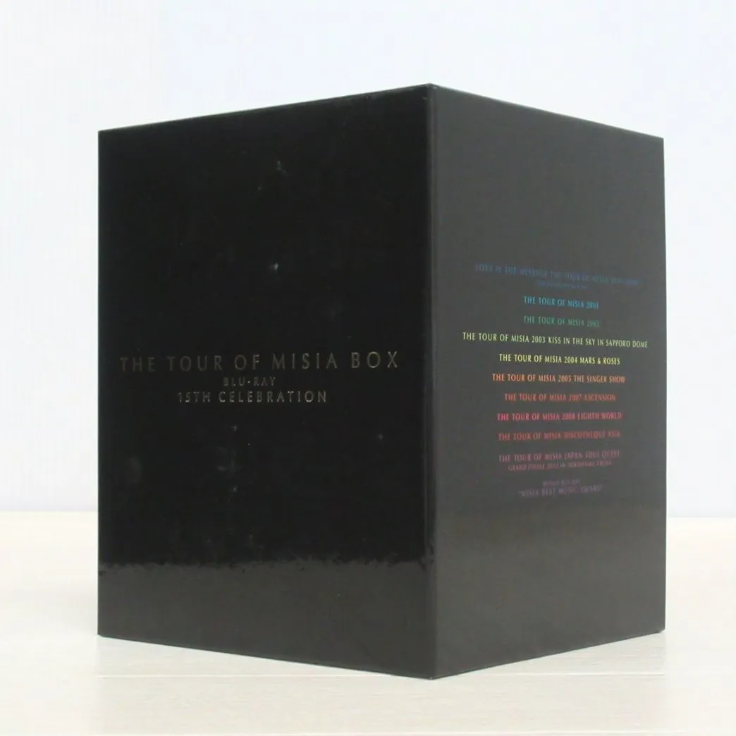 MISIA THE TOUR OF MISIA BOX Blu-ray 15th Celebration 完全生産限定盤を栃木県日光市のお客様よりお譲りいただきました！WEBP