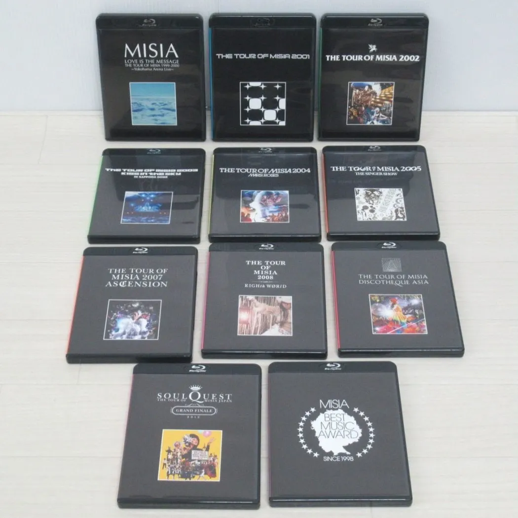MISIA THE TOUR OF MISIA BOX Blu-ray 15th Celebration 完全生産限定盤を栃木県日光市のお客様よりお譲りいただきました！