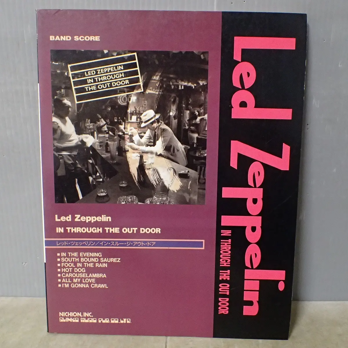 バンドスコア レッド・ツェッペリン Led Zeppelin イン・スルー・ジ・アウト・ドア＋ベスト 2冊セット