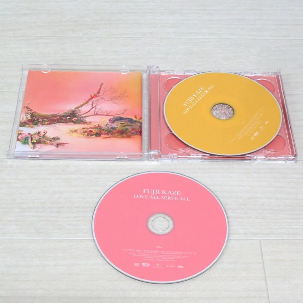 藤井風さんのLOVE ALL SERVE ALL 初回限定版 CDを山梨県大月市のお客様よりお譲りいただきました！