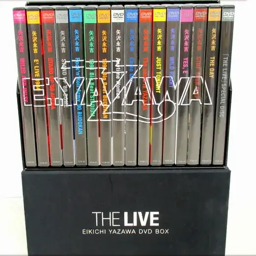 矢沢永吉 THE LIVE EIKICHI YAZAWA DVD-BOX 16枚組