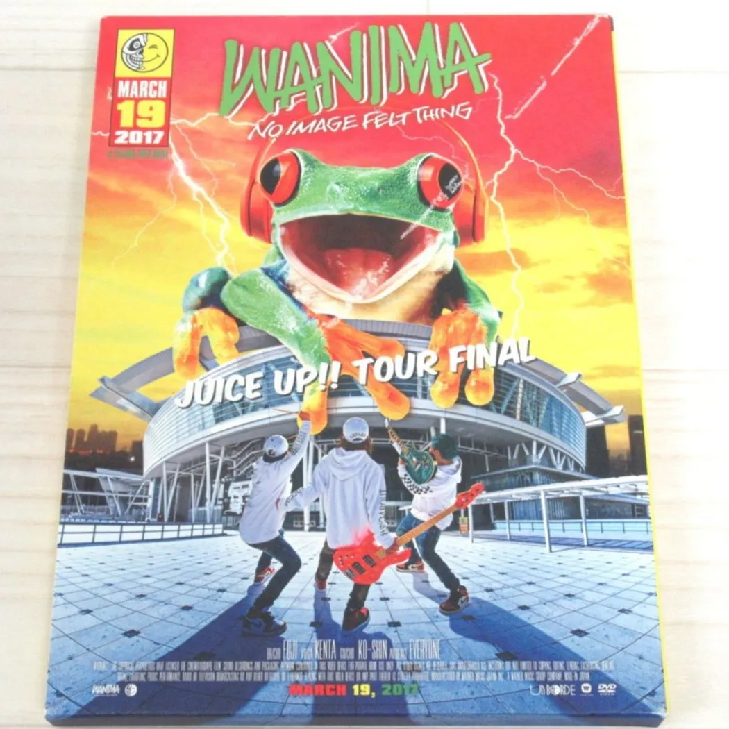 WANIMA JUICE UP!! TOUR FINAL DVDを兵庫県姫路市のお客様よりお譲りいただきました！