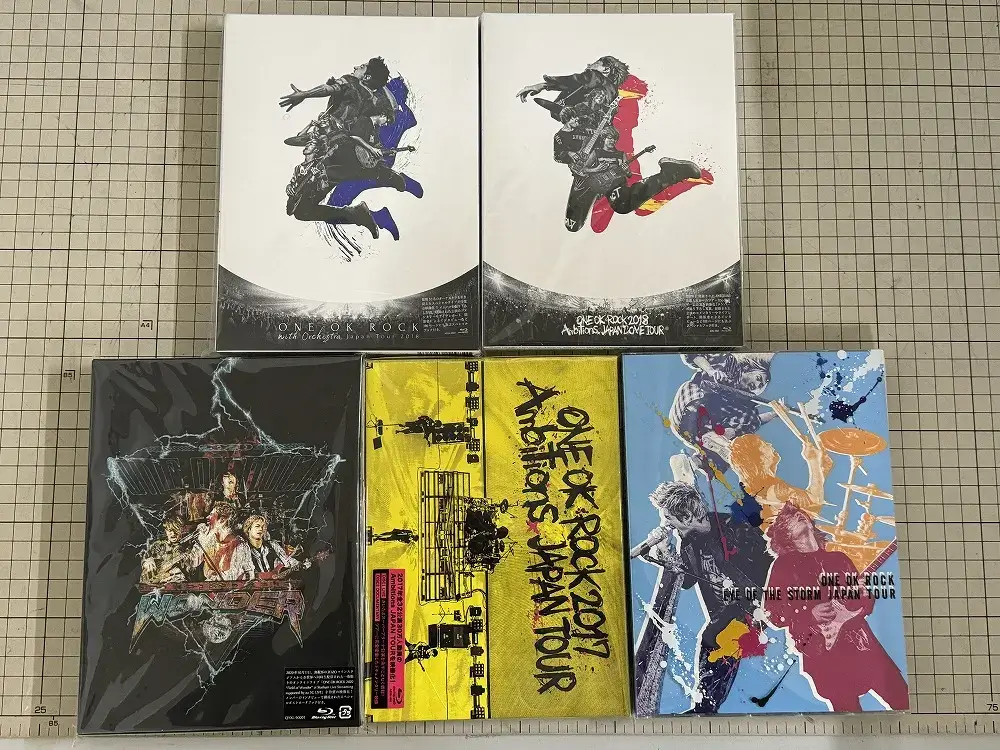 ONE OK ROCKグッズ買取事例 Blu-ray
