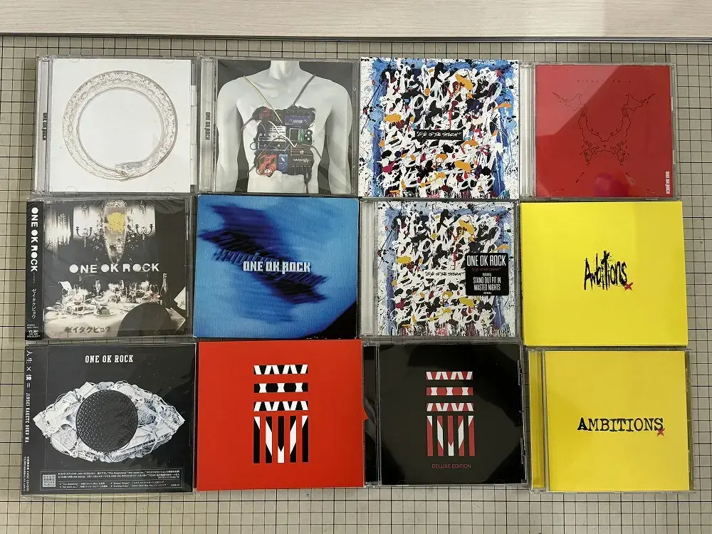 ONE OK ROCKグッズ買取事例 CD