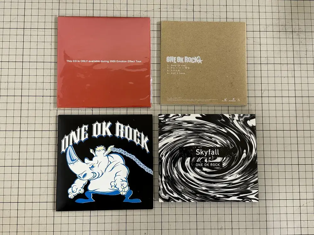 ONE OK ROCKグッズ買取事例 アパレル CD
