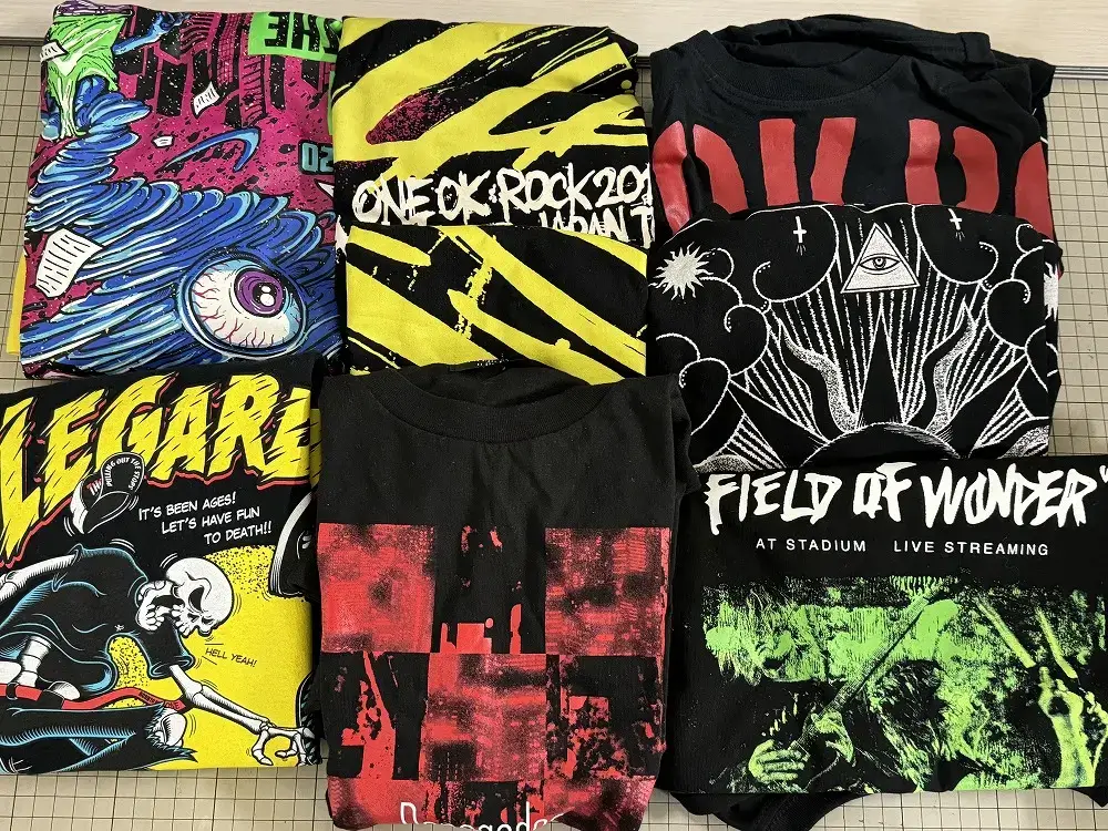 ONE OK ROCKグッズ買取事例 Tシャツ