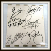 UVERworld SonyMusic 公式直筆サイン入り色紙 UVERworld SonyMusic 公式直筆サイン入り色紙