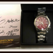 GARNET CROW 10周年記念 腕時計完全受注生産
