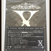 X JAPAN X VISUAL SHOCK 1989~1992 DVD BOX
レア度★★★★★★★☆☆☆ X JAPAN X VISUAL SHOCK 1989~1992 DVD BOX