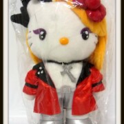 X JAPAN ヨシキティyoshikitty ぬいぐるみ M 赤