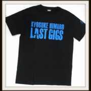 氷室京介 WOWOWコラボ LAST GIGS Tシャツ