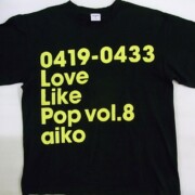 aiko LLP8 ツアーTシャツ