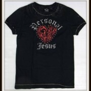 氷室京介 PERSONAL JESUS ラインストーンTシャツ