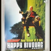 the pillows HAPPY BIVOUAC B2告知ポスター the pillows HAPPY BIVOUAC B2告知ポスター
