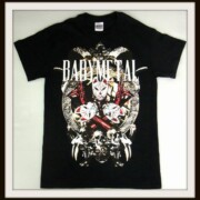 BABYMETAL Tシャツ back to the usauk tour