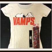 VAMPS×PEANUTS コラボ Tシャツ スヌーピー