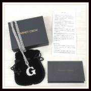 GARNET CROW 8周年記念 925 シルバー Gペンダント ネックレス GARNET CROW 8周年記念 925 シルバー Gペンダント ネックレス
