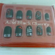BLACK LISTツアー 限定 ネイルチップ Acid Black Cherry BLACK LISTツアー 限定 ネイルチップ Acid Black Cherry
