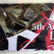 Acid Black Cherry 5th Anniversary live "Erect" バスタオル Acid Black Cherry 5th Anniversary live "Erect" バスタオル