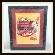 100枚限定 ピノキオ65周年ピンフレーム 額 ディズニーストア ピンバッジ