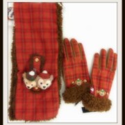 クリスマス2012 マフラー&手袋