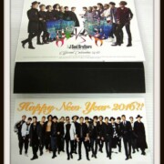 三代目J Soul Brothers☆2016 会員限定 卓上カレンダー 三代目J Soul Brothers☆2016 会員限定 卓上カレンダー