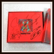 メンバー直筆サイン入り The Gazette NINTH 初回生産限定盤CD+DVD