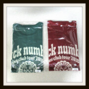 back number Tシャツ FC限定ツアー 2018 back number Tシャツ FC限定ツアー 2018