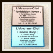 L'Arc-en-Ciel ラルクアンシエル snow drop forbidden lover プロモ カセットテープ 非売品
