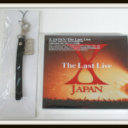 CD The Last Live+レア特典ストラップ　X JAPAN