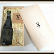 15周年記念 ボトルワイン+グラス　X JAPAN