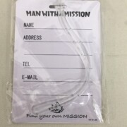 MAN WITH A MISSION ラゲッジタグ