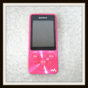 UVERworld モデル ウォークマン Sシリーズ NW-S785 16GB ピンク SONY Neo SOUND WAVE 3
