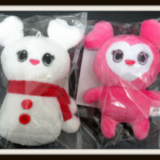 TWICE TWICE ラブリーぬいぐるみバッグチャーム PINK Winter Ed.
