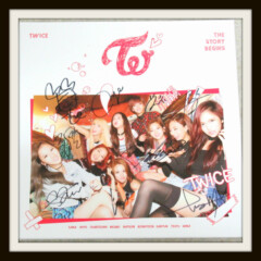 全員直筆サイン入りCD TWICE THE STORY BEGINS