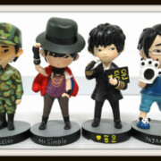SUPER JUNIOR フィギュア 4体 SUPER JUNIOR イェソン★ペンカフェ フィギュア 4体セット ファンカフェ