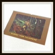 HIDEKI 1988 CALENDAR 西城秀樹カレンダー