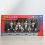 【未開封】ベアブリック 100%★L'Arc-en-Ciel × BE@RBRICK 4PCS SPECIAL EDITION BOX MEDICOMTOY kaws gone