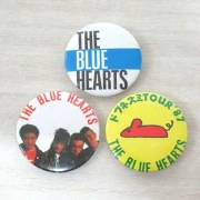 缶バッジ 3個セット THE BLUE HEARTS甲本ヒロト クロマニヨンズ