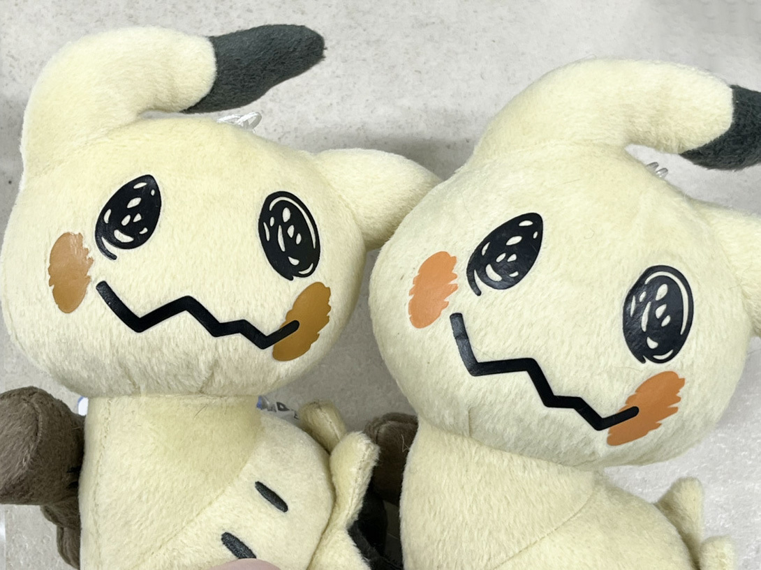 よく似た特徴のミミッキュぬいぐるみ