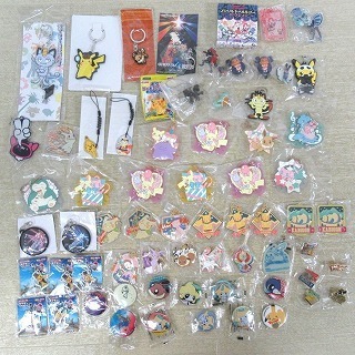 ポケモンのバッジやストラップ、キーホルダー（未開封）