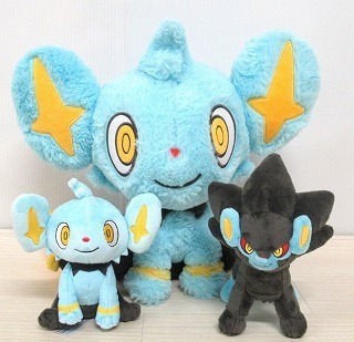 ポケモンセンター製のコリンク レントラー ぬいぐるみ マスコット