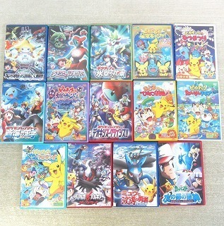 ポケモンのDVD14本セット