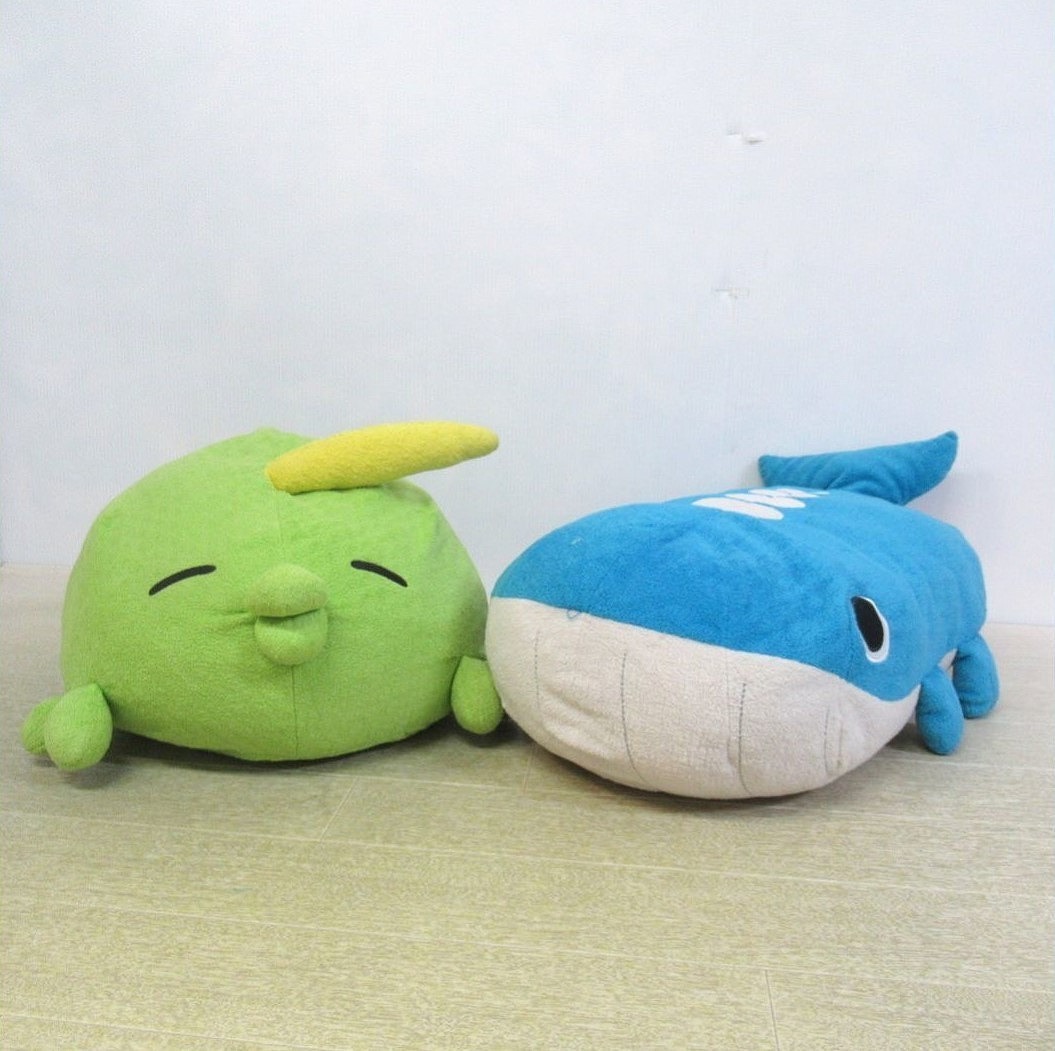ポケモンセンター製のpokemon time ゴクリン・ホエルオーのぬいぐるみ