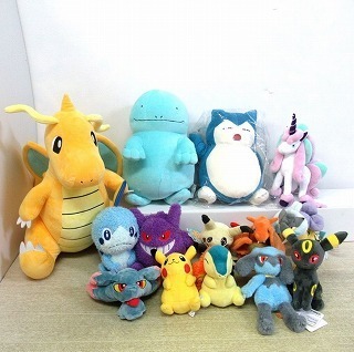 三英貿易・sekiguchi製のポケモンぬいぐる