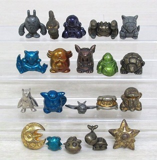 当時物のポケモンガチャメタルコレクション